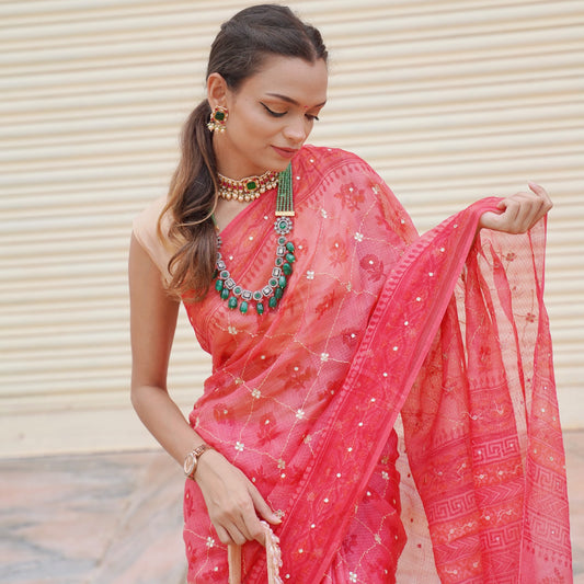 Sheesh Mahal Saree